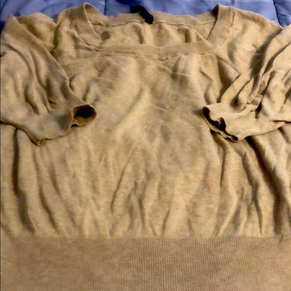 Tan sweater from absolutely